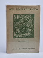 One Generation Away, Leslie Gordon Barnard — 1st Edition