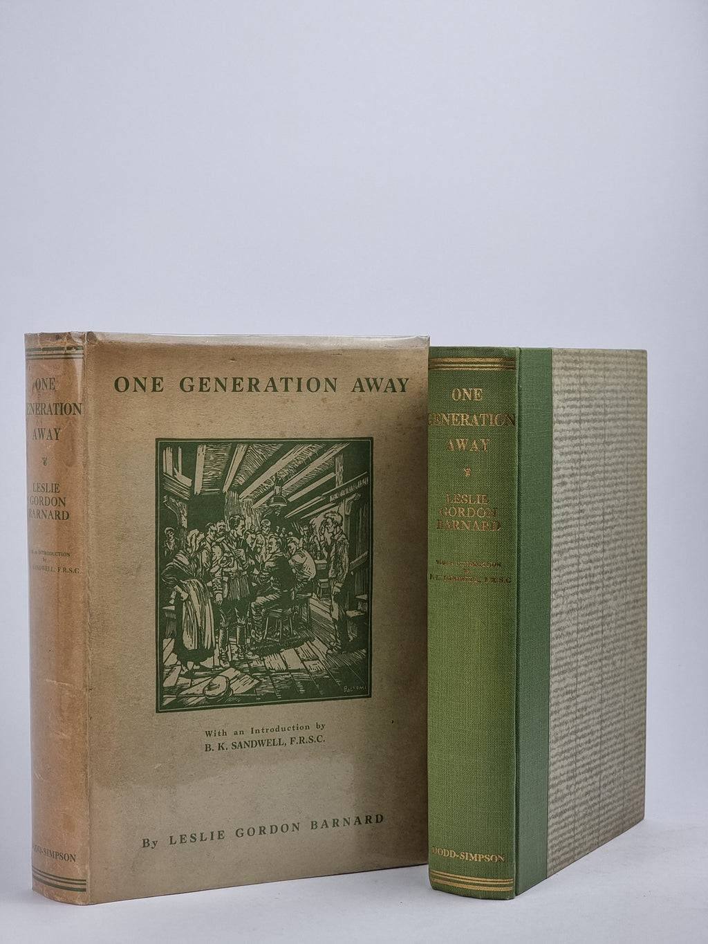 One Generation Away, Leslie Gordon Barnard — 1st Edition