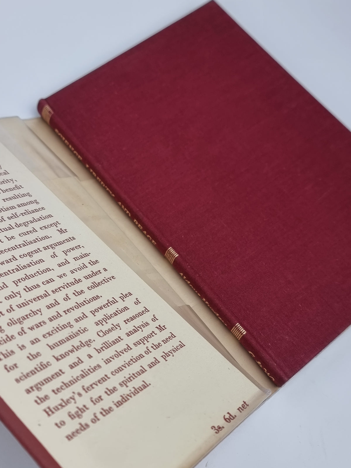Science, Liberty and Peace, Aldous Huxley — 1st Edition