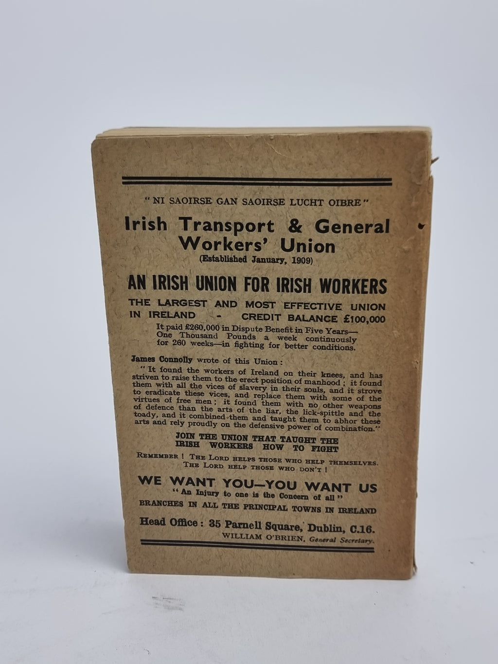 Labour in Irish History, James Connolly
