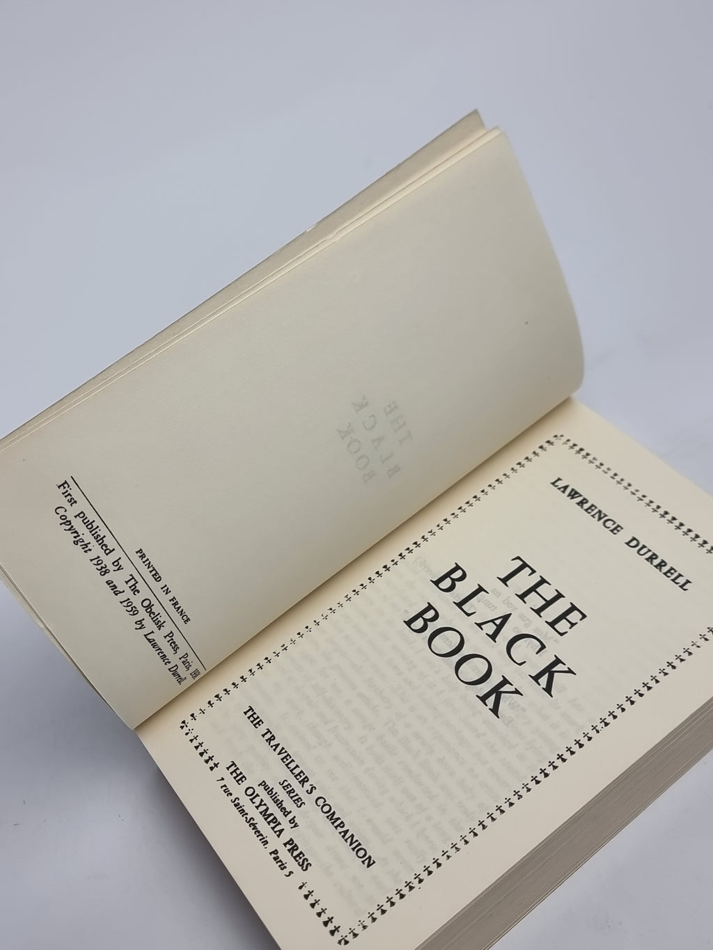 The Black Book, Lawrence Durrell