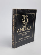 The Fall of America: Poems of These States 1965-1971, Allen Ginsberg — 1st Ed