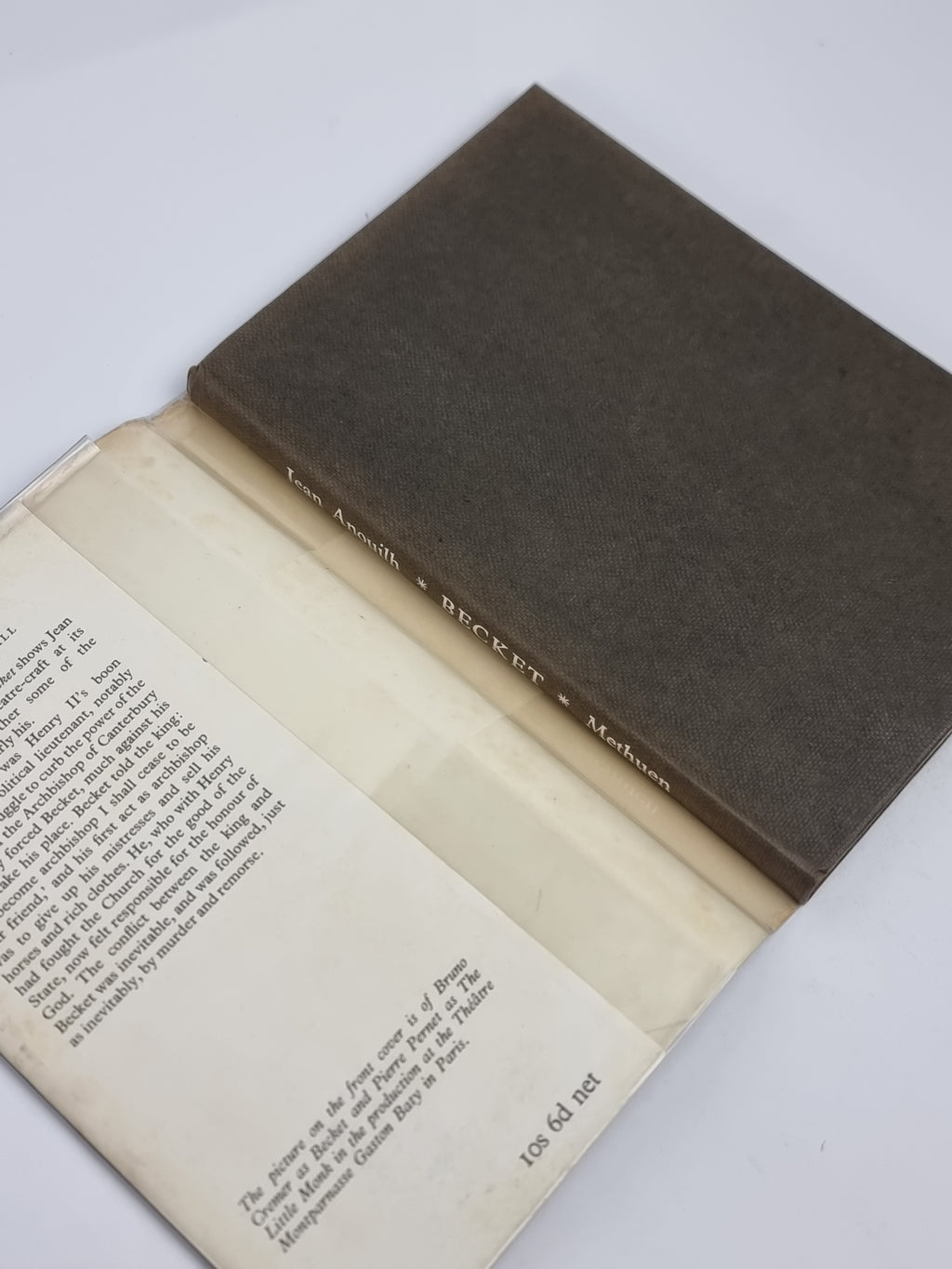 Becket or The Honour of God, Jean Anouilh — 1st Edition