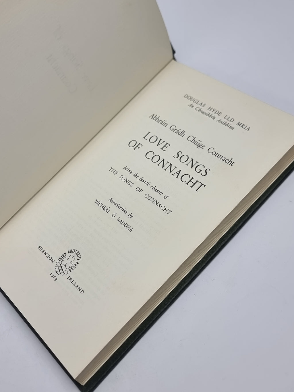 Love Songs of Connacht, Douglas Hyde