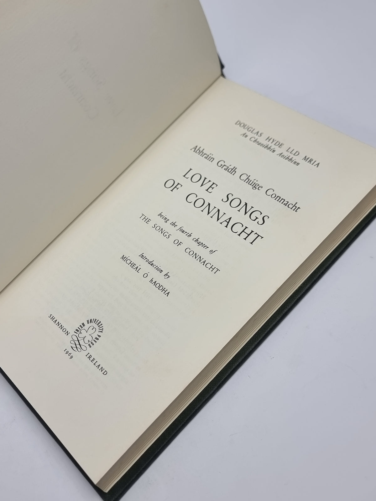 Love Songs of Connacht, Douglas Hyde
