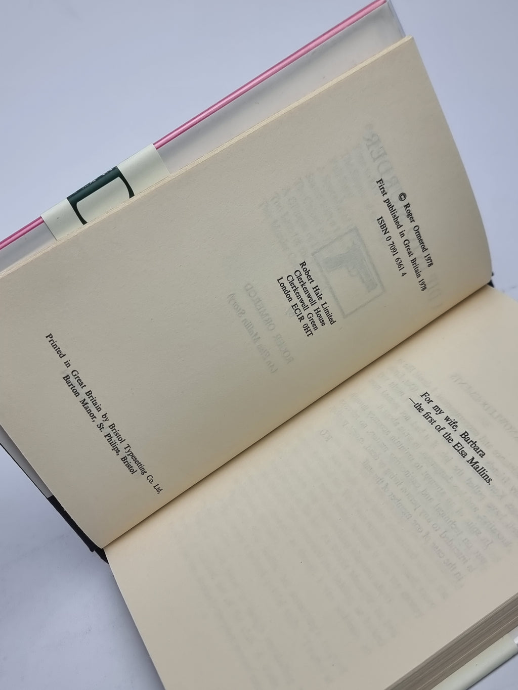 A Dip Into Murder, Roger Ormerod — 1st Edition, Signed