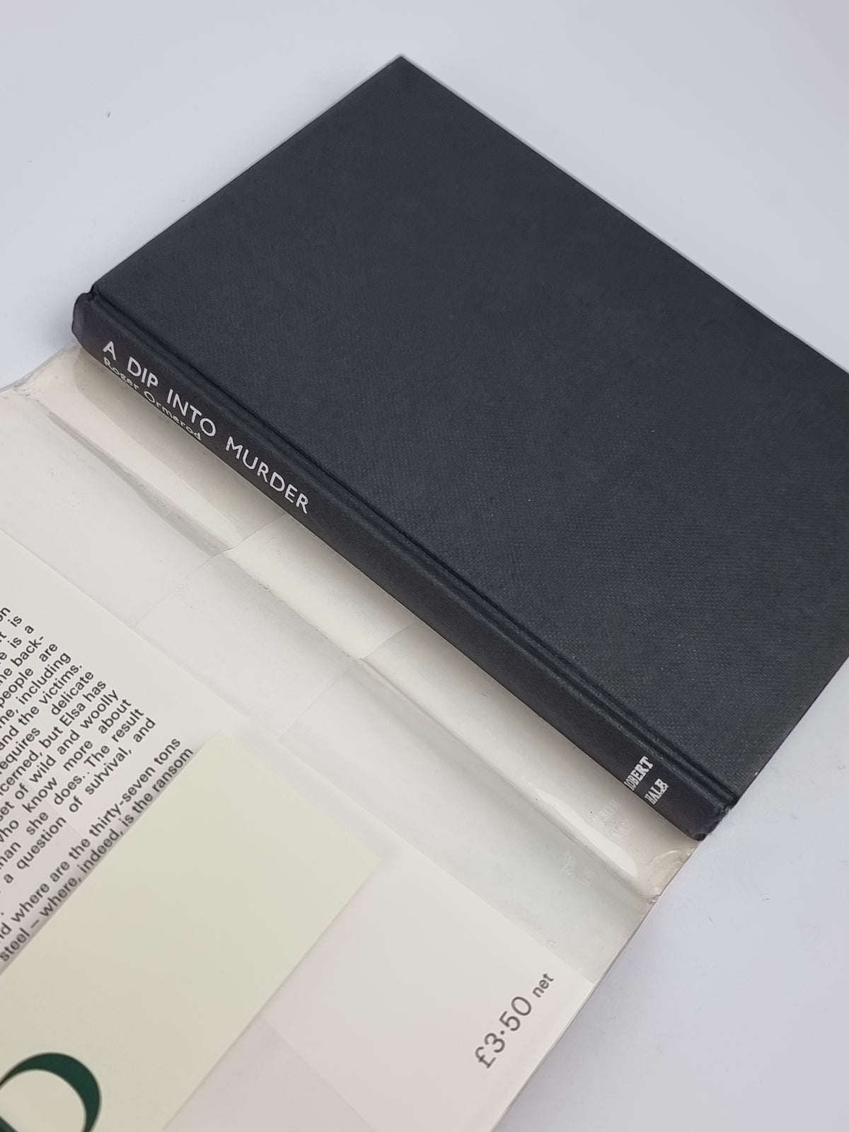 A Dip Into Murder, Roger Ormerod — 1st Edition, Signed
