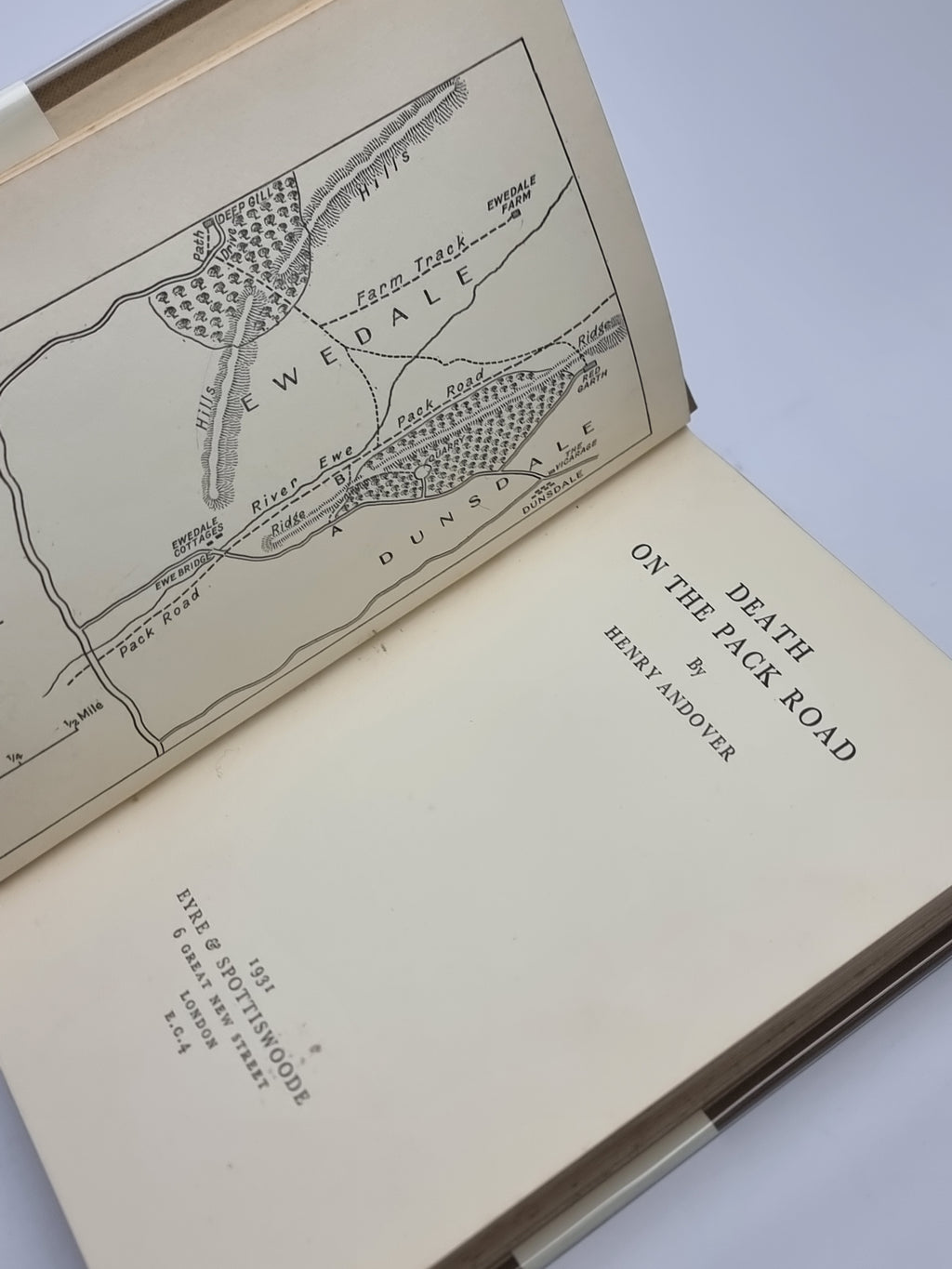 Death on the Pack Road, Henry Andover — 1st Edition