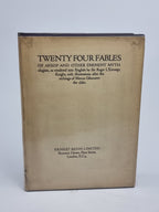 Twenty Four Fables of Aesop and Other Eminent Mythologists, Aesop — 1st Ed