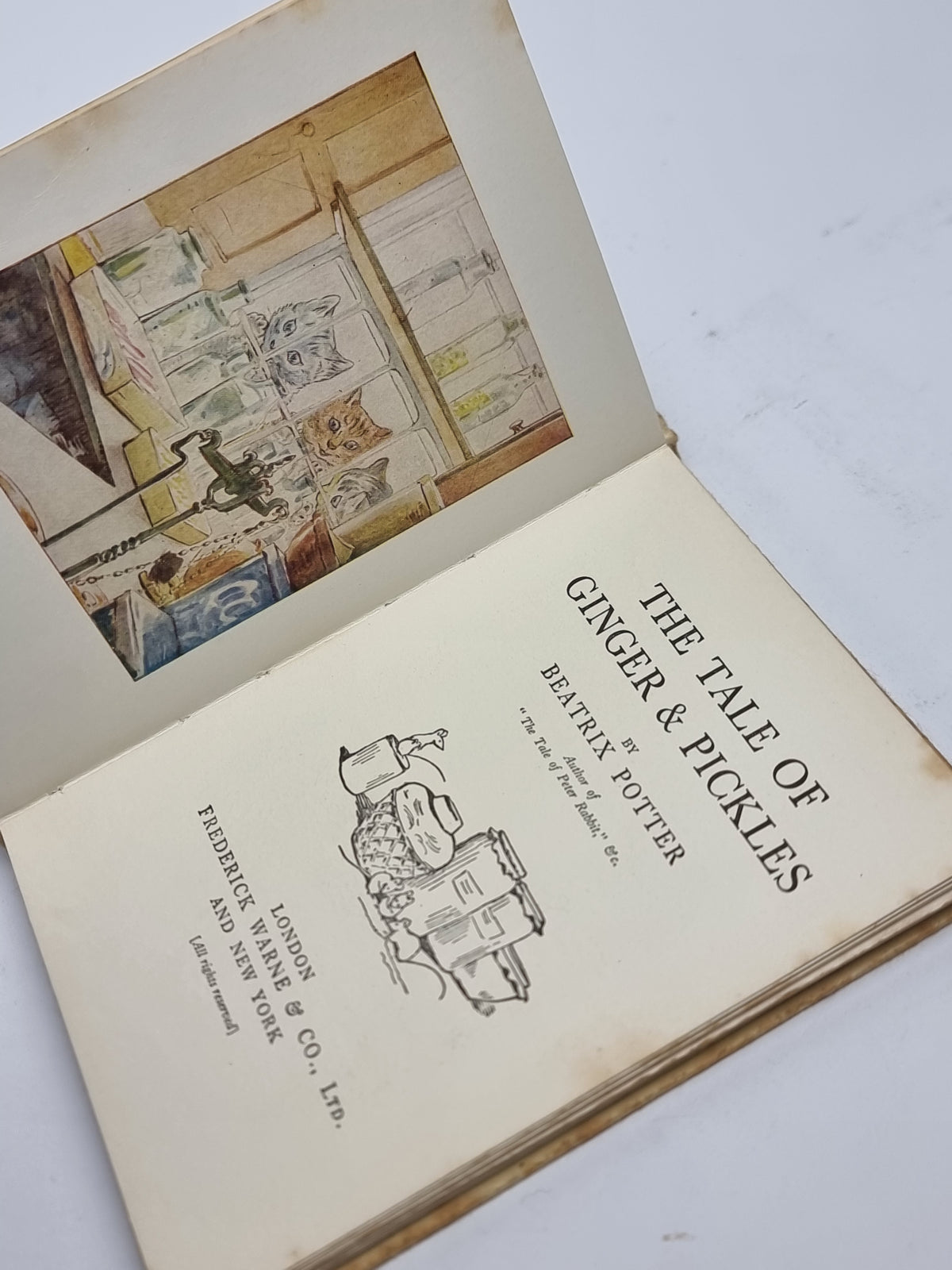 The Tale of Ginger & Pickles, Beatrix Potter