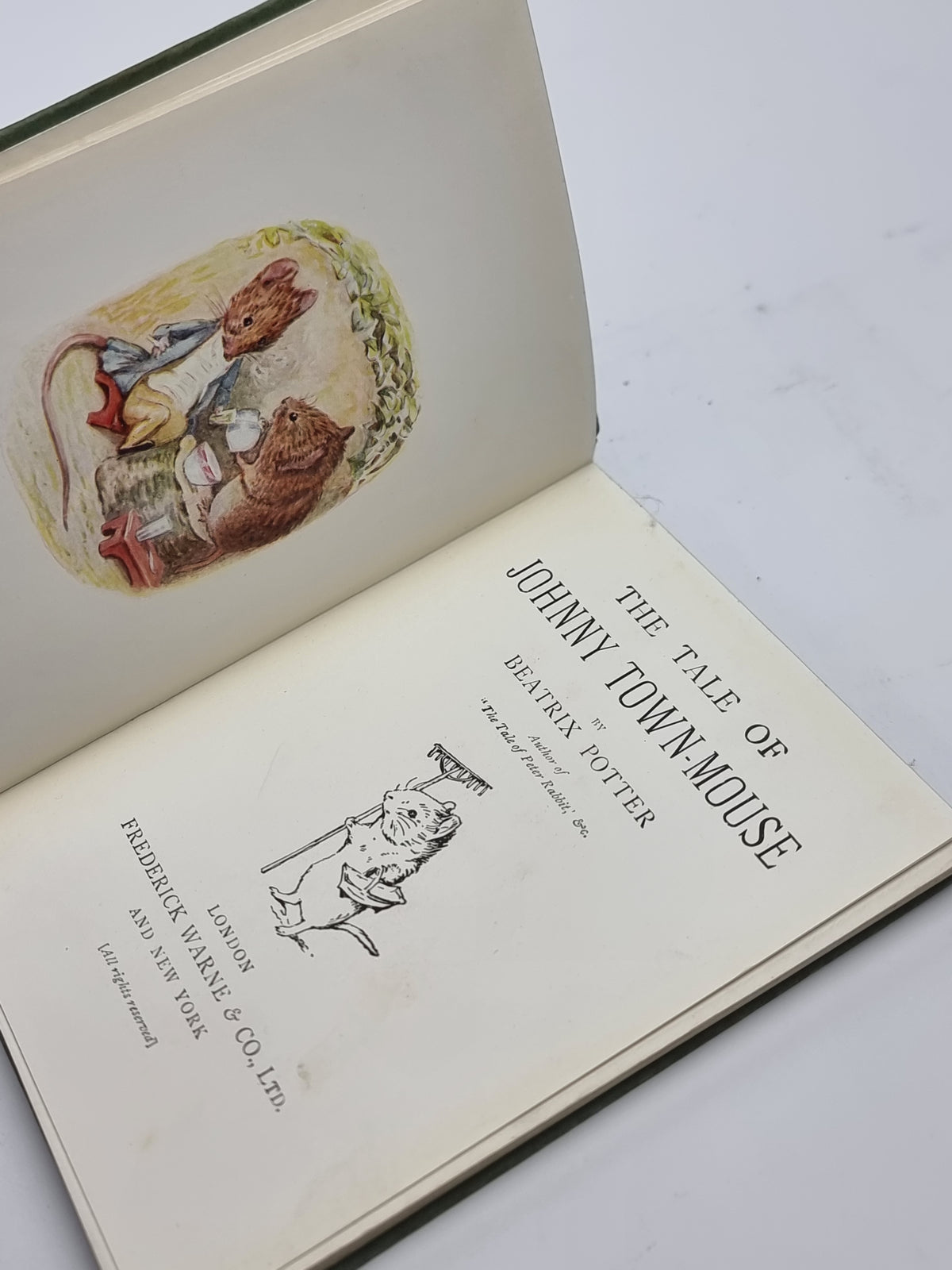 The Tale of Johnny Town-Mouse, Beatrix Potter