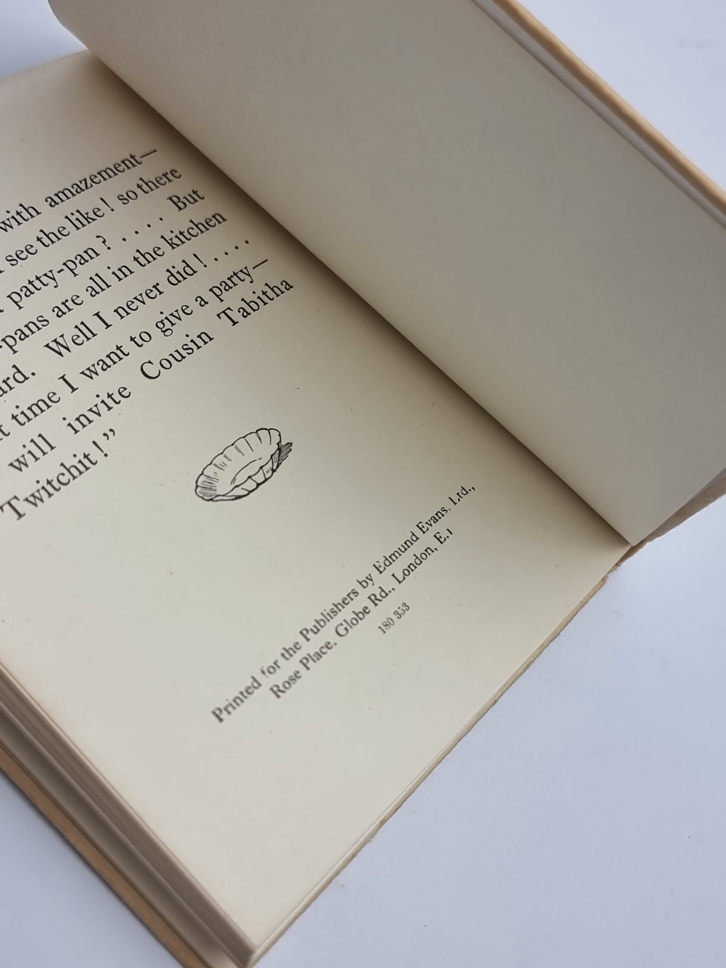 The Tale of the Pie and the Patty-Pan, Beatrix Potter