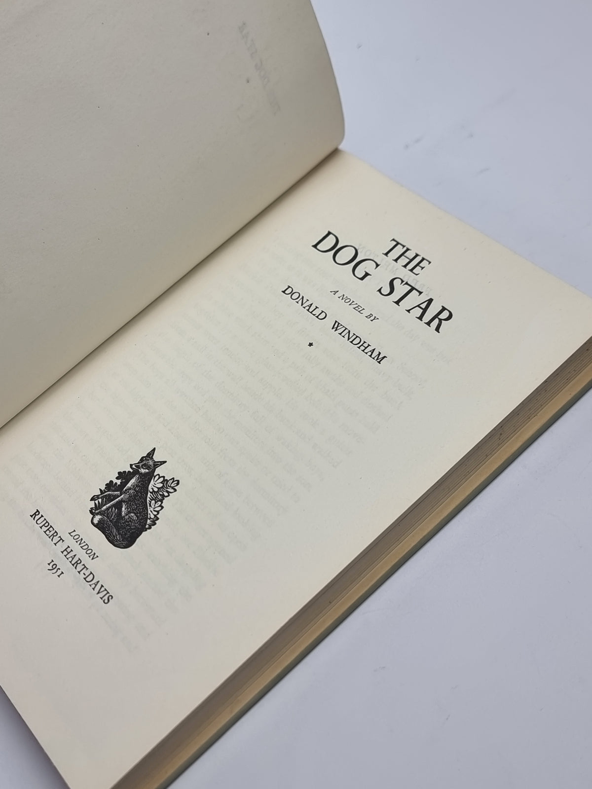 The Dog Star, Donald Windham — 1st Edition