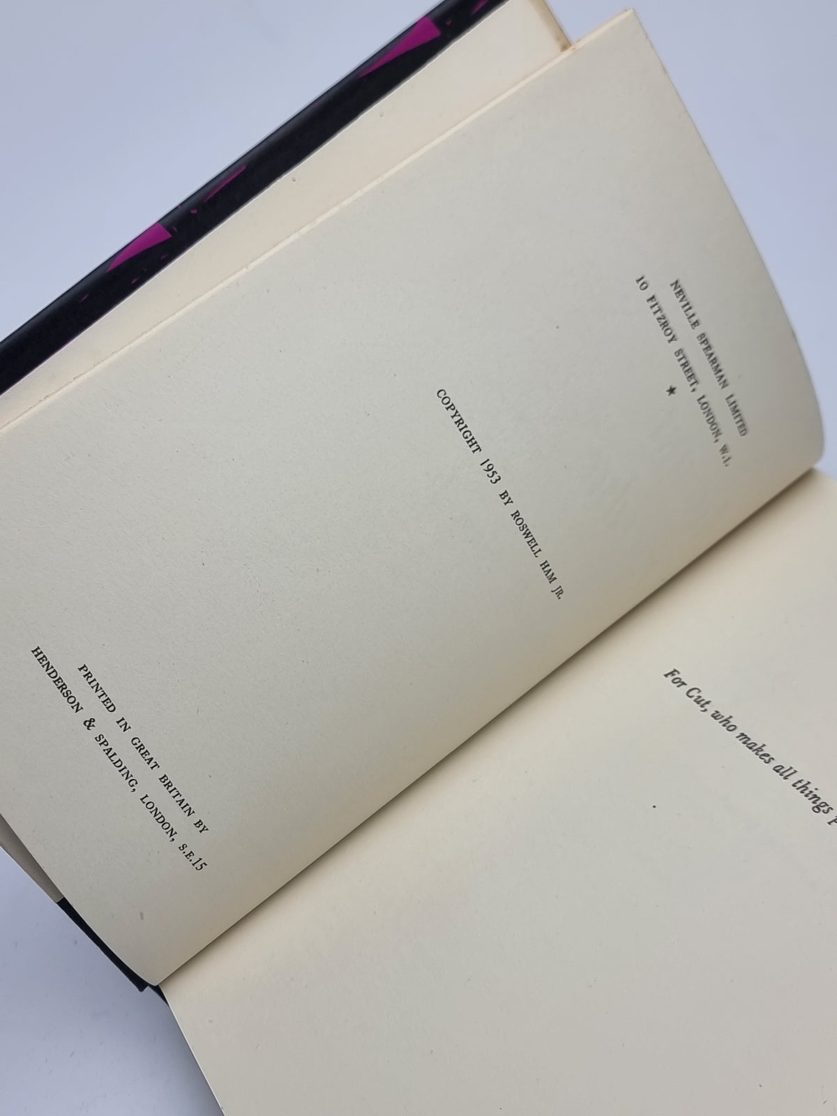 Account Overdue, Roswell Ham Jr. — 1st Edition