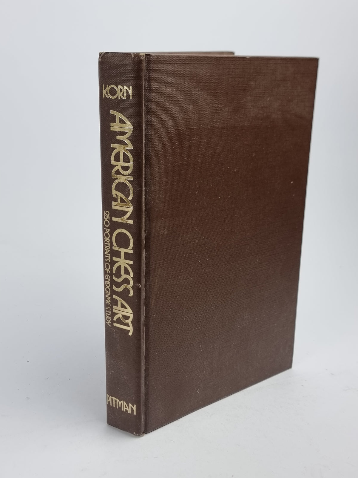 American Chess Art: 250 Portraits of Endgame Study, Walter Korn — 1st Edition