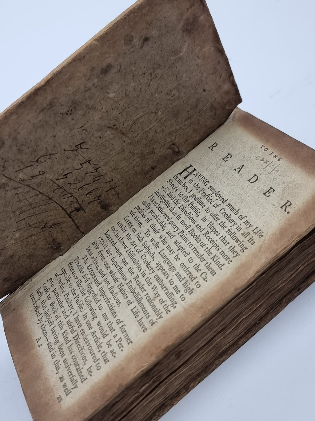 The English Art of Cookery, Richard Briggs — 1st Edition