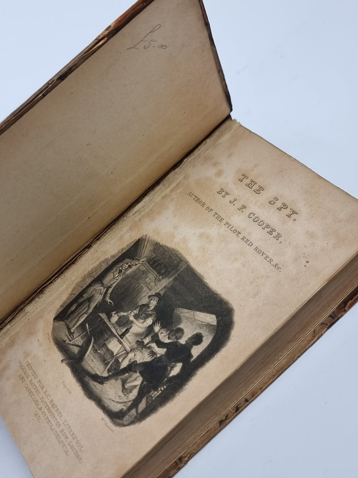 The Spy, James Fenimore Cooper