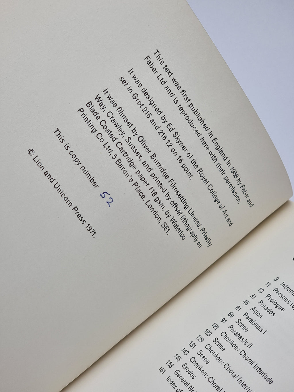 The Birds, Aristophanes — 1st Edition