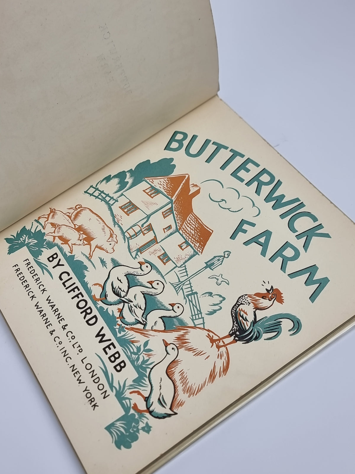 Butterwick Farm, Clifford Webb — 1st Edition