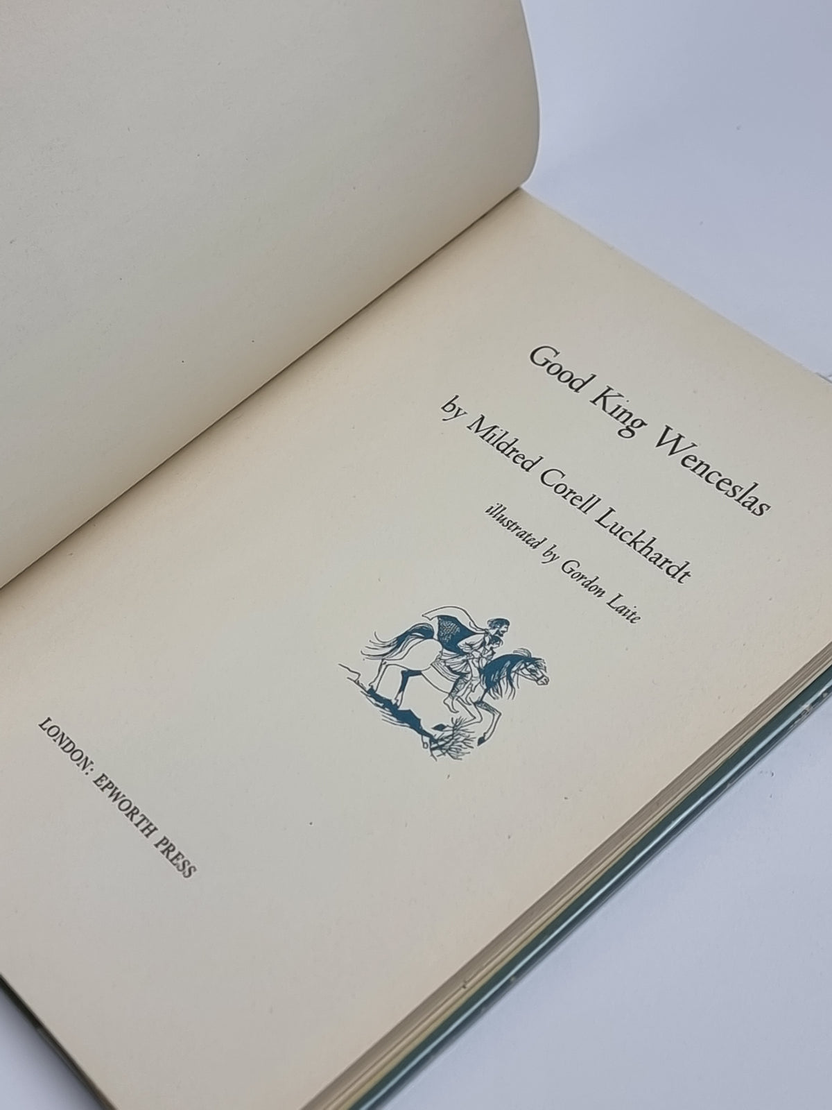 Good King Wenceslas, Mildred Corell Luckhardt — 1st Edition