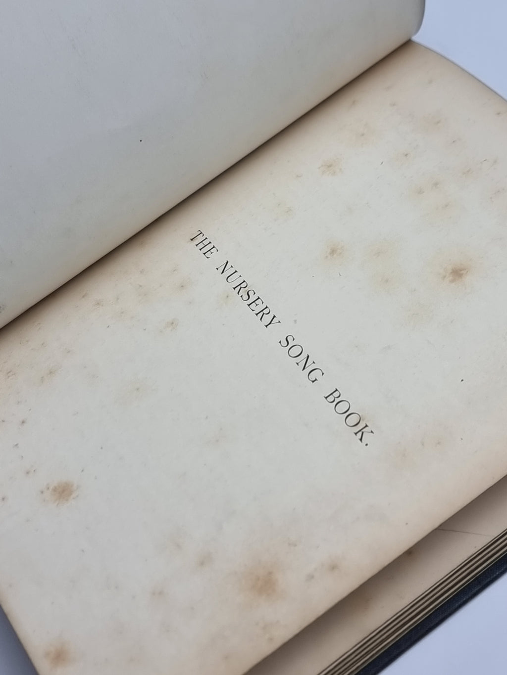 The Nursery Song Book, H. Keatley Moore — 1st Edition