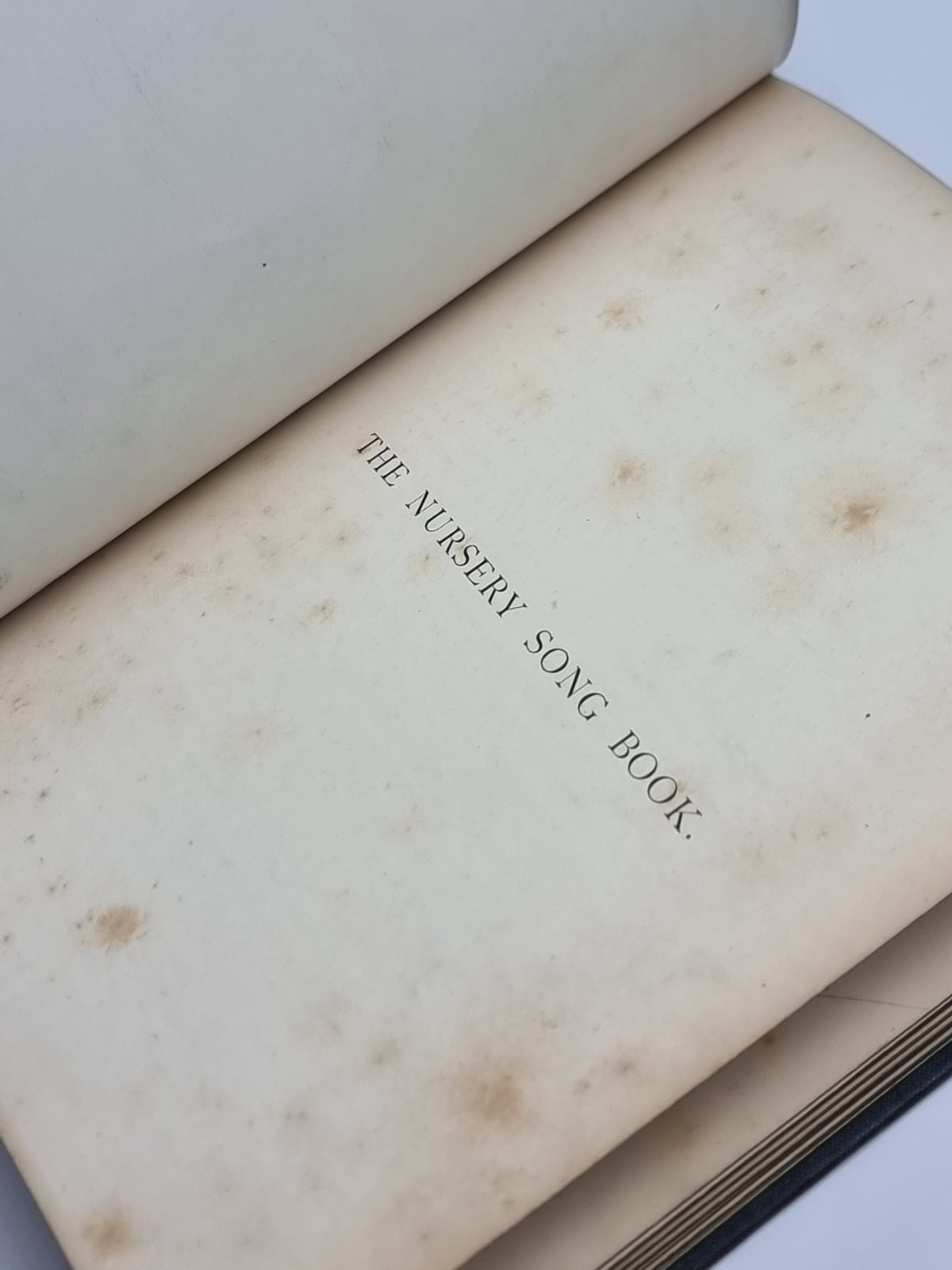 The Nursery Song Book, H. Keatley Moore — 1st Edition
