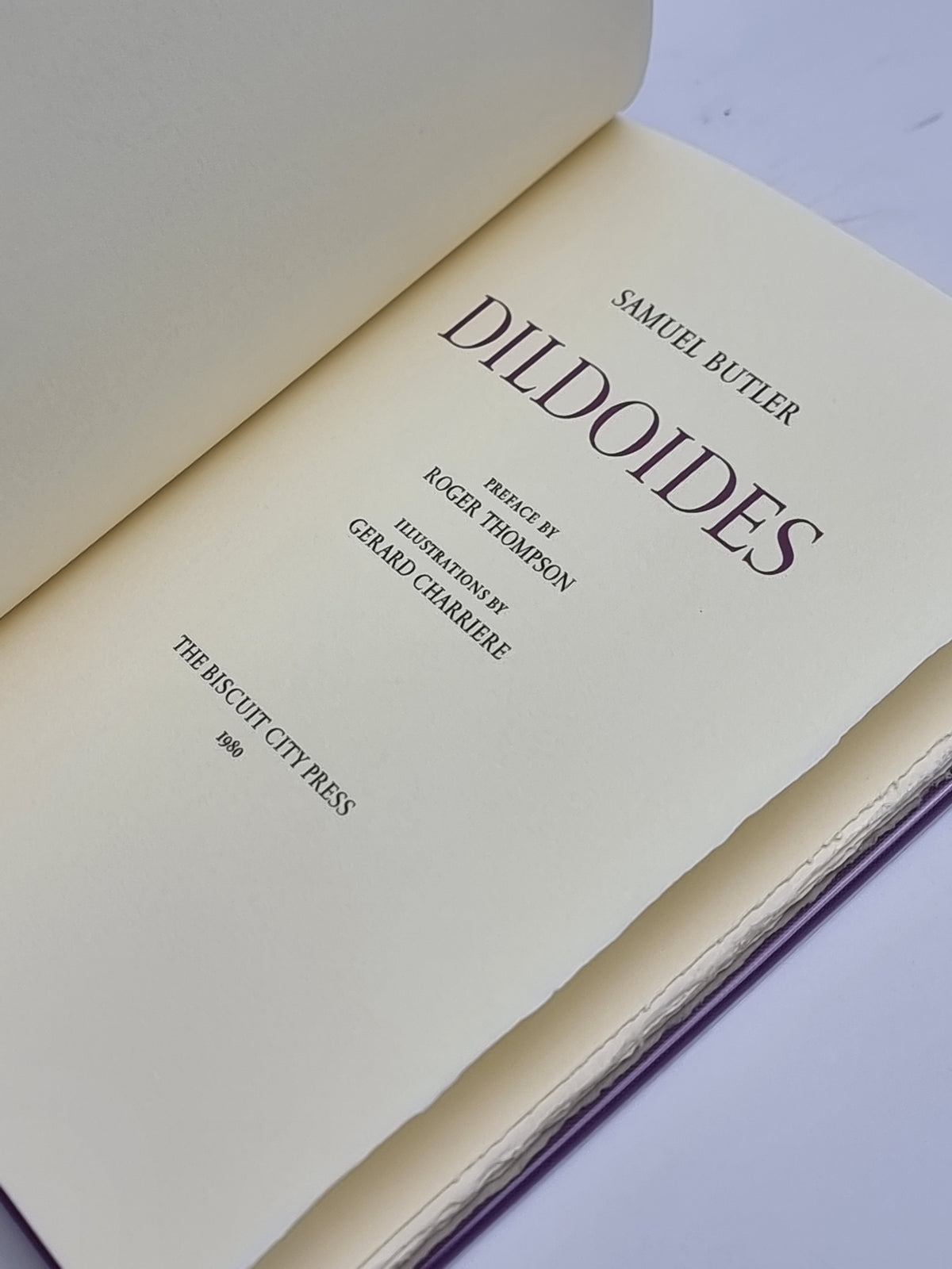Dildoides, Samuel Butler
