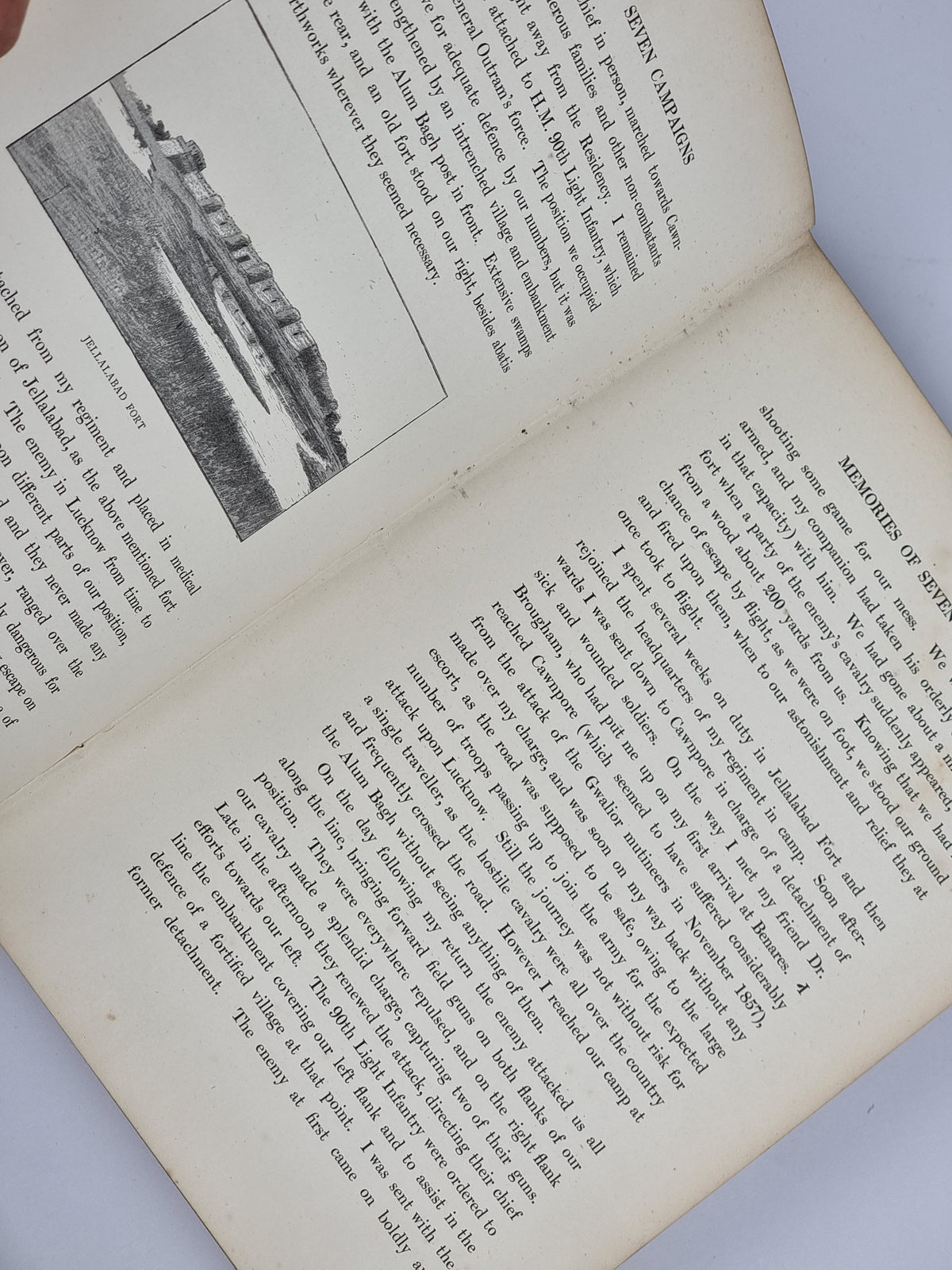 Memories of Seven Campaigns, James Howard Thornton — 1st Edition