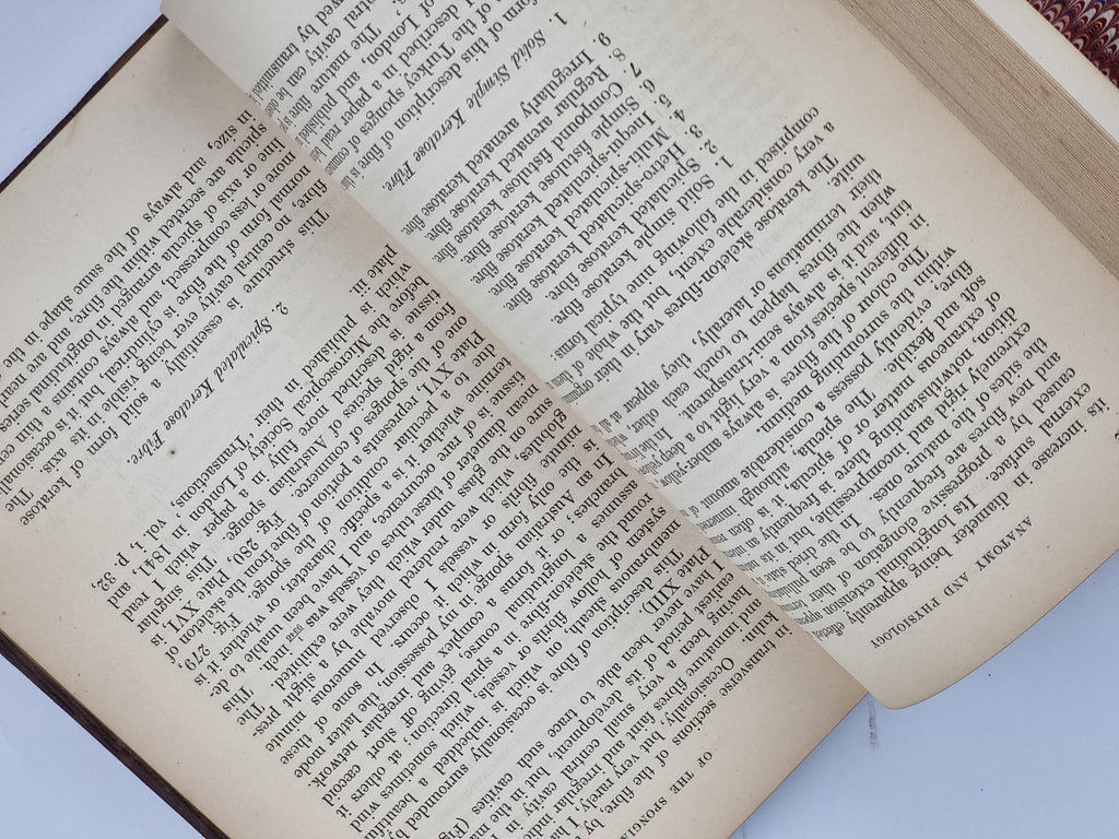 A Monograph of the British Spongiadae (Vols. I & II), J. S. Bowerbank — 1st Ed