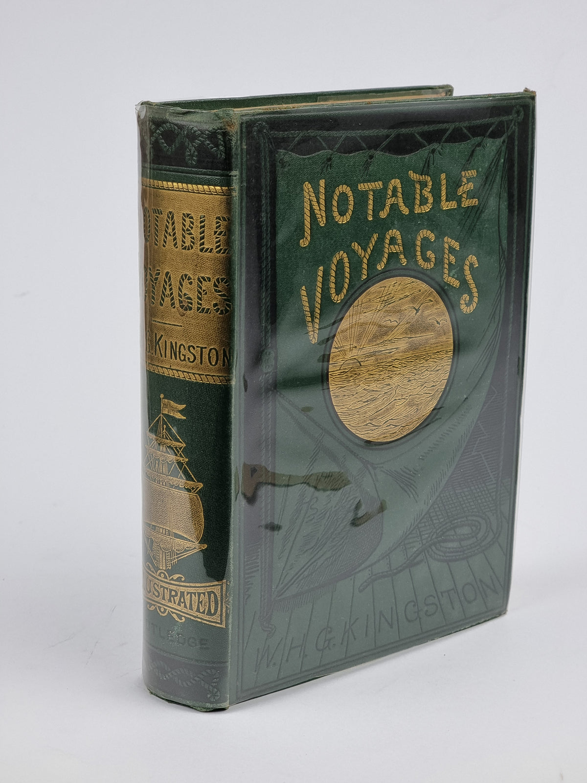 Notable Voyages from Columbus to Parry, William H. G. Kingston — 1st Ed