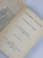Notable Voyages from Columbus to Parry, William H. G. Kingston — 1st Ed
