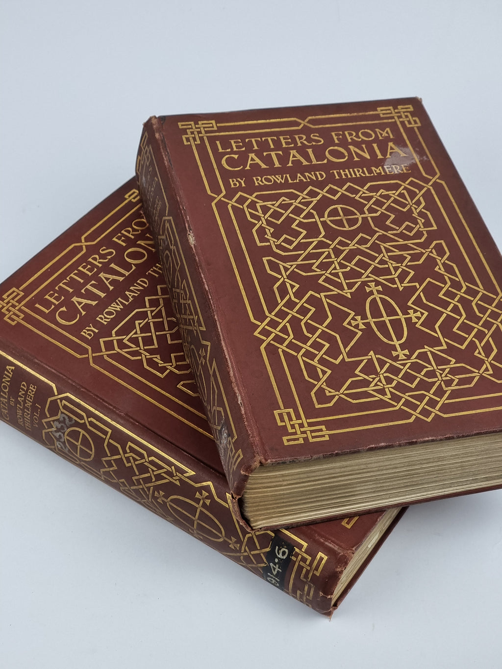 Letters from Catalonia and Other Parts of Spain, Rowland Thirlmere — 1st Edition