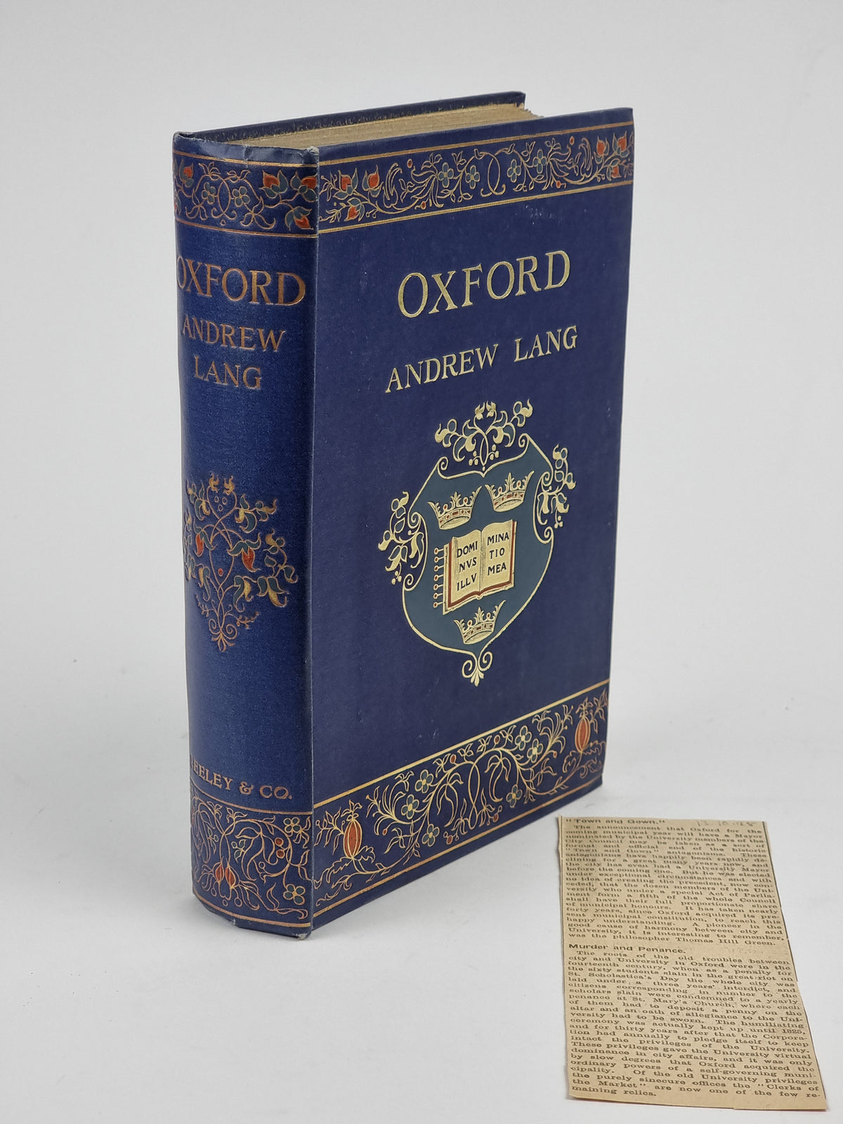 Oxford, Andrew Lang