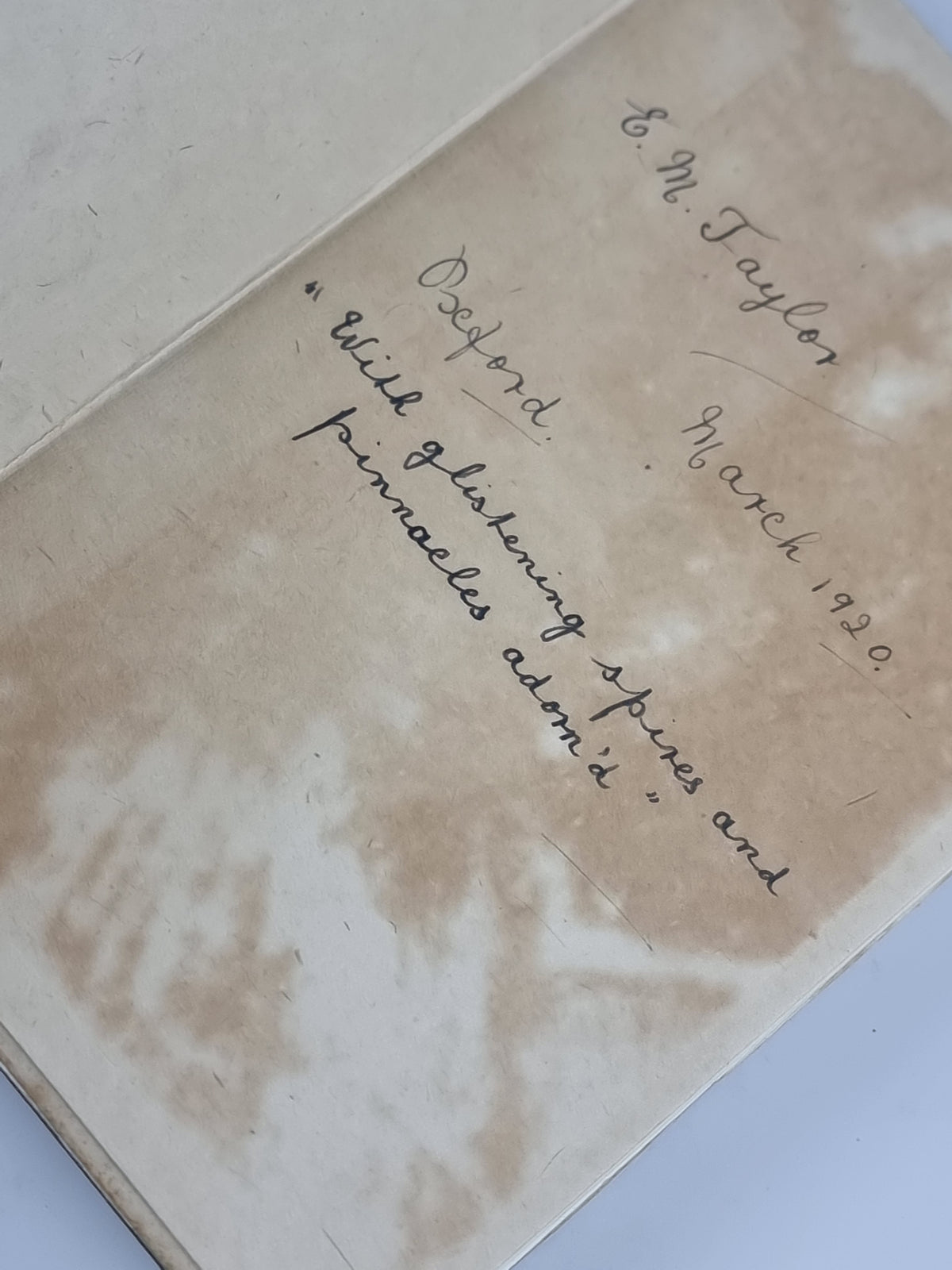 Oxford, Andrew Lang