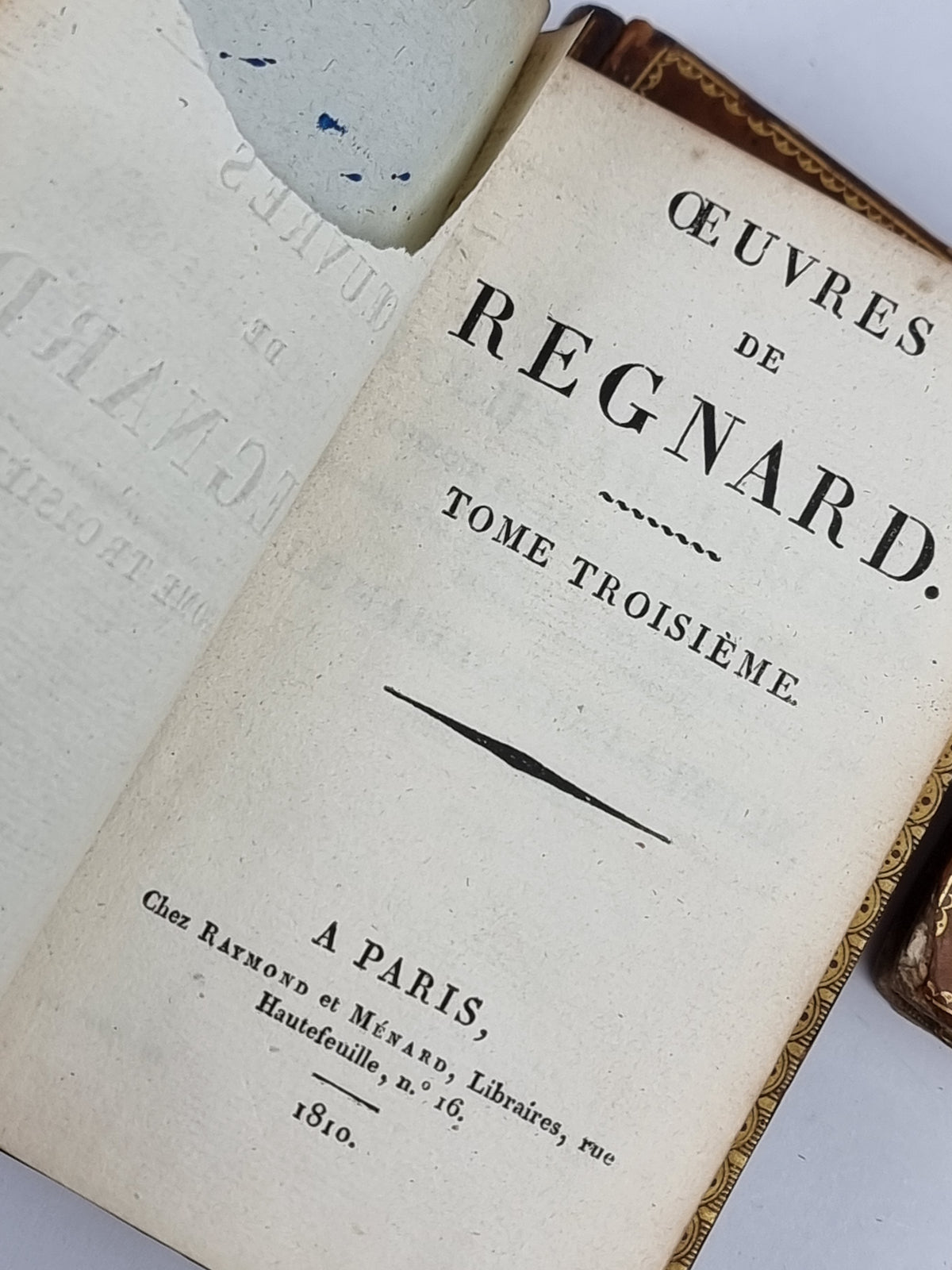 Œuvres de Regnard, Jean-François Regnard