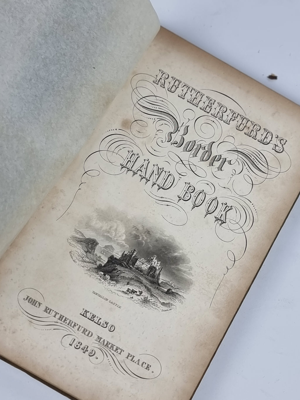 Rutherfurd's Border Hand-Book, John Rutherfurd — 1st Edition