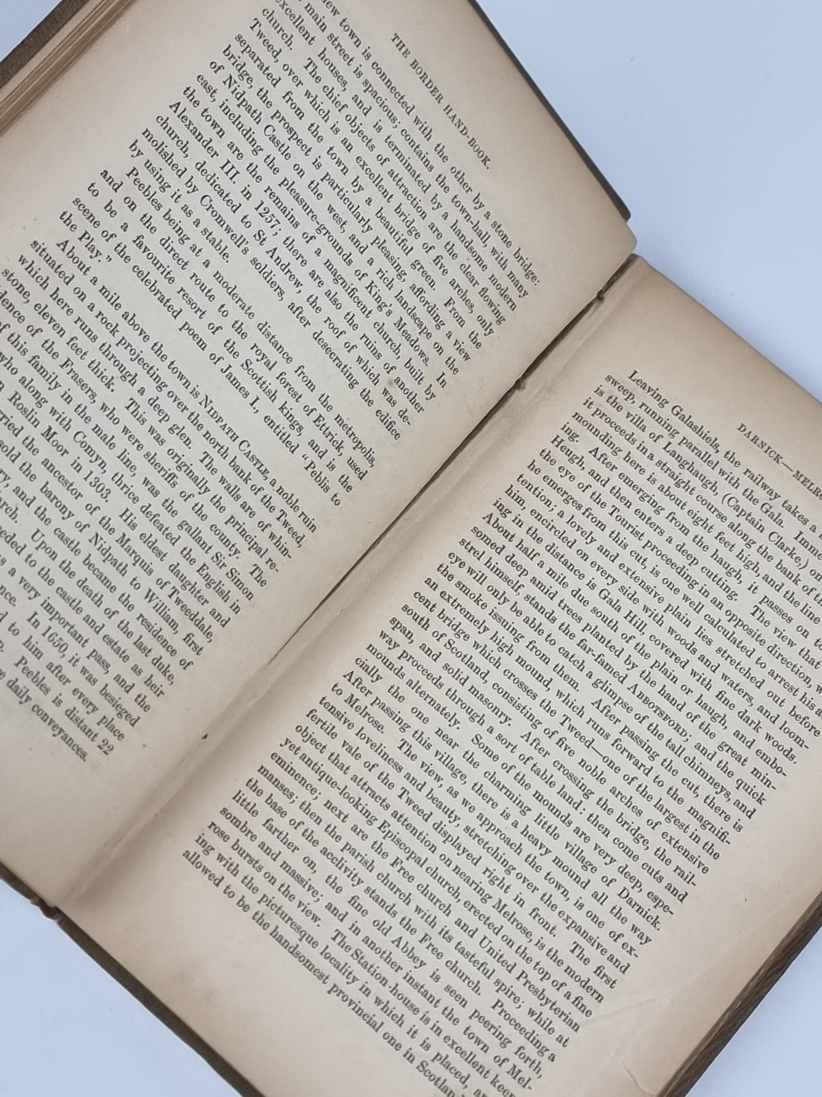 Rutherfurd's Border Hand-Book, John Rutherfurd — 1st Edition