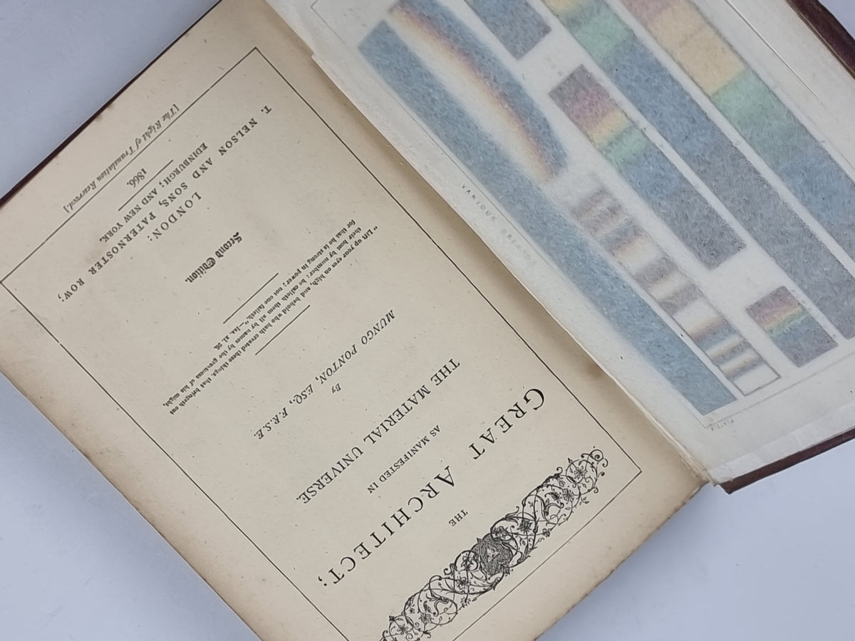 The Great Architect: As Manifested in the Material Universe, Mungo Ponton