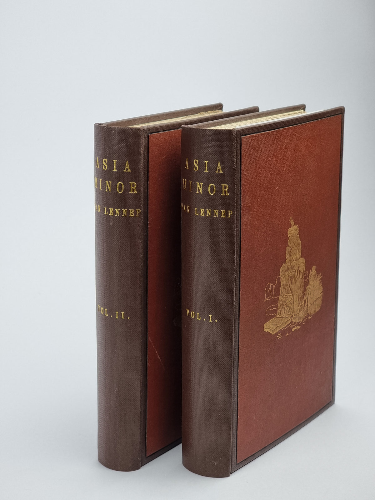 Travels in Little-Known Parts of Asia Minor, Henry J. Van Lennep — 1st Edition
