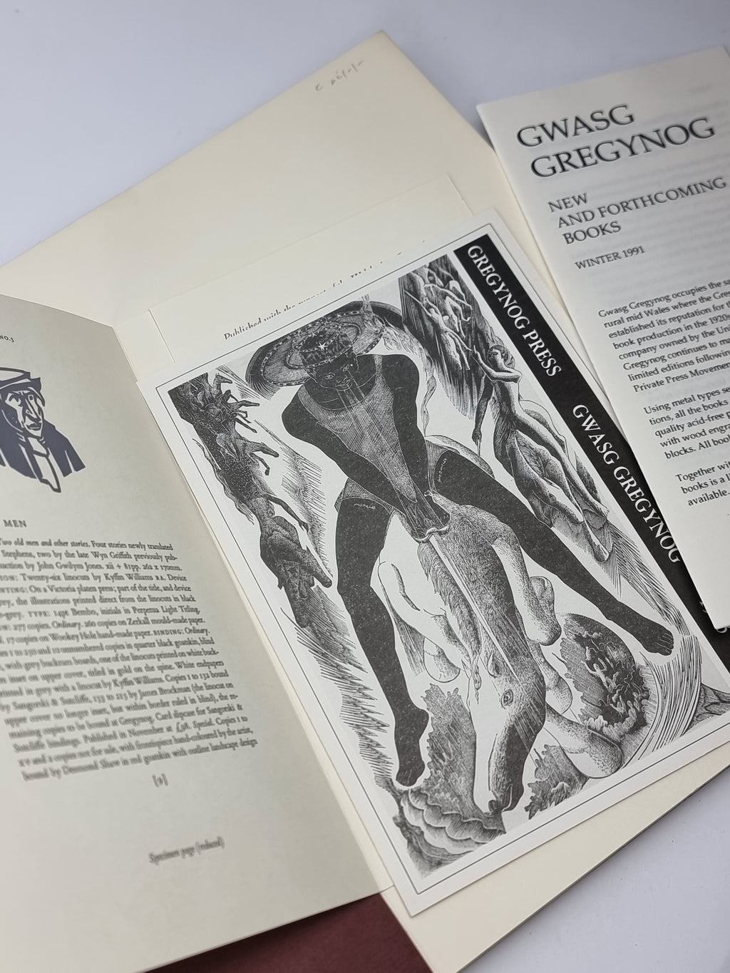Gwasg Gregynog: A Descriptive Catalogue of Printing at Gregynog 1970-1990