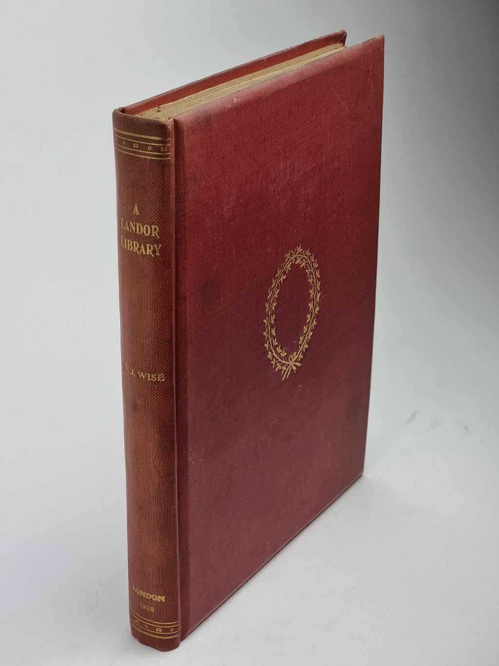 A Landor Library: A Catalogue of Printed Books, Manuscripts and Autograph...