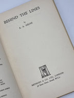 Behind the Lines, A. A. Milne — 1st Edition