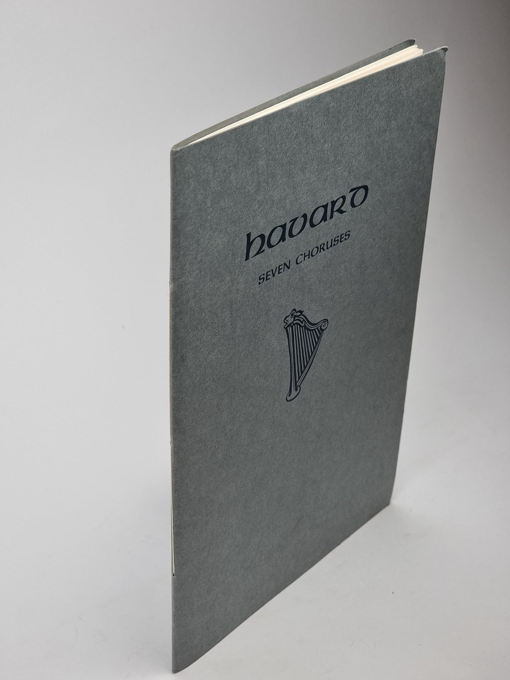 Havard: Seven Choruses, George Mackay Brown — 1st Edition, Limited