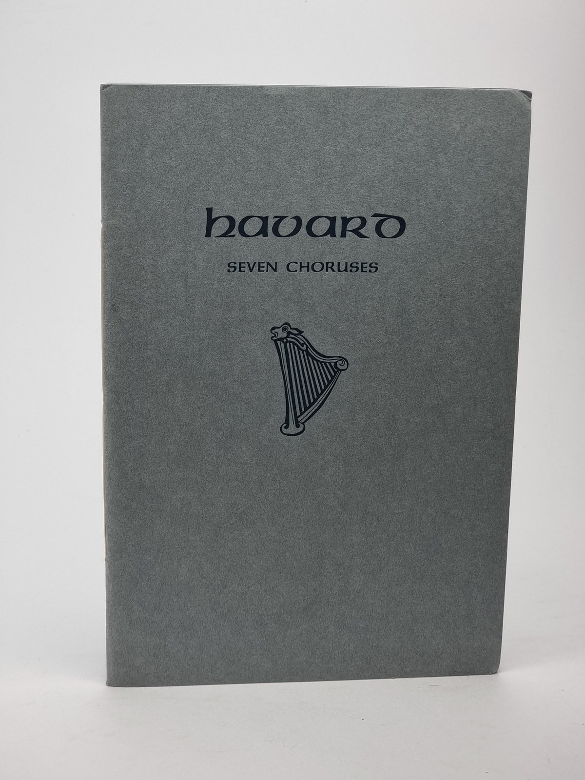Havard: Seven Choruses, George Mackay Brown — 1st Edition, Limited