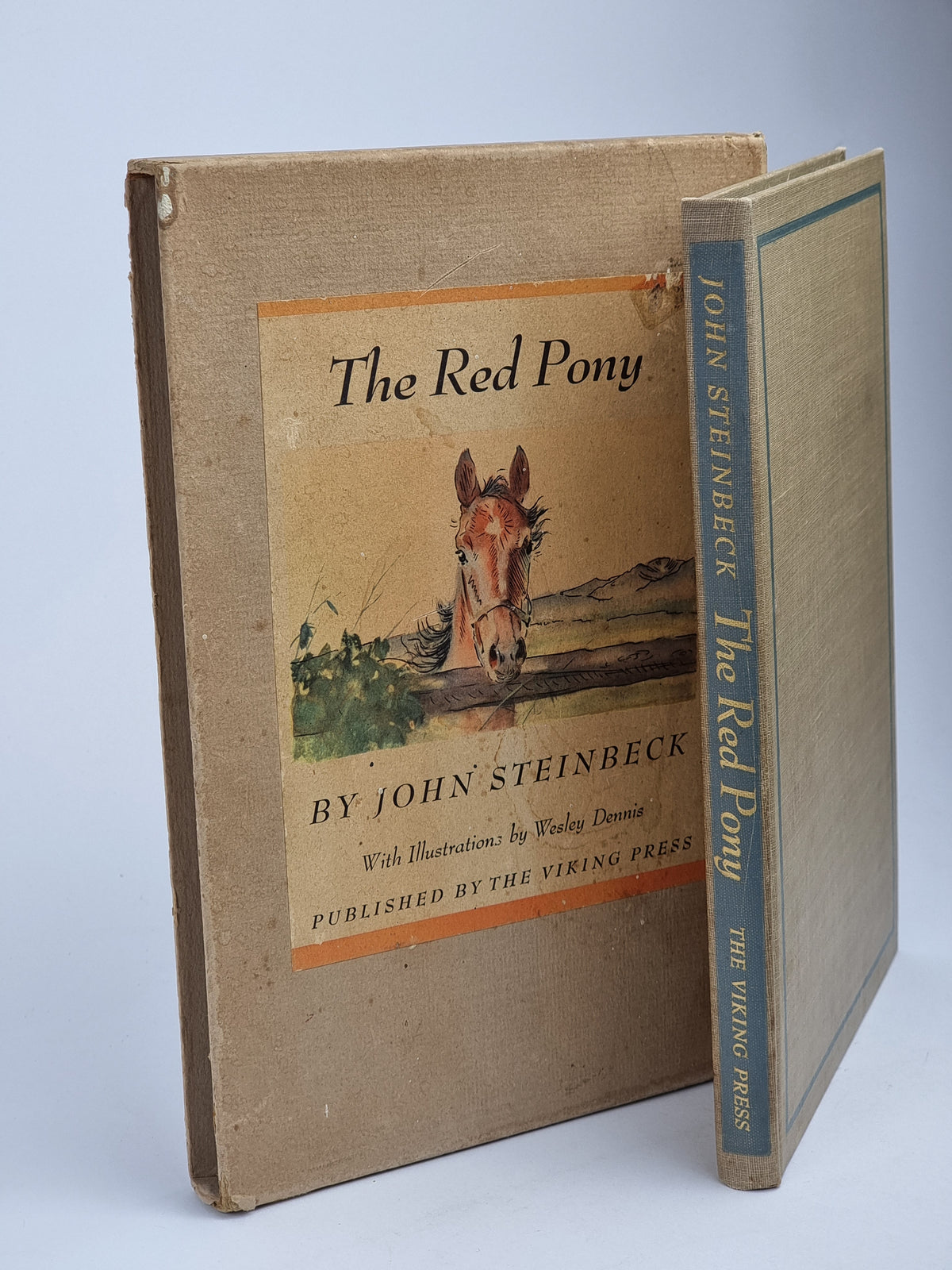 The Red Pony, John Steinbeck — 1st Illustrated Edition