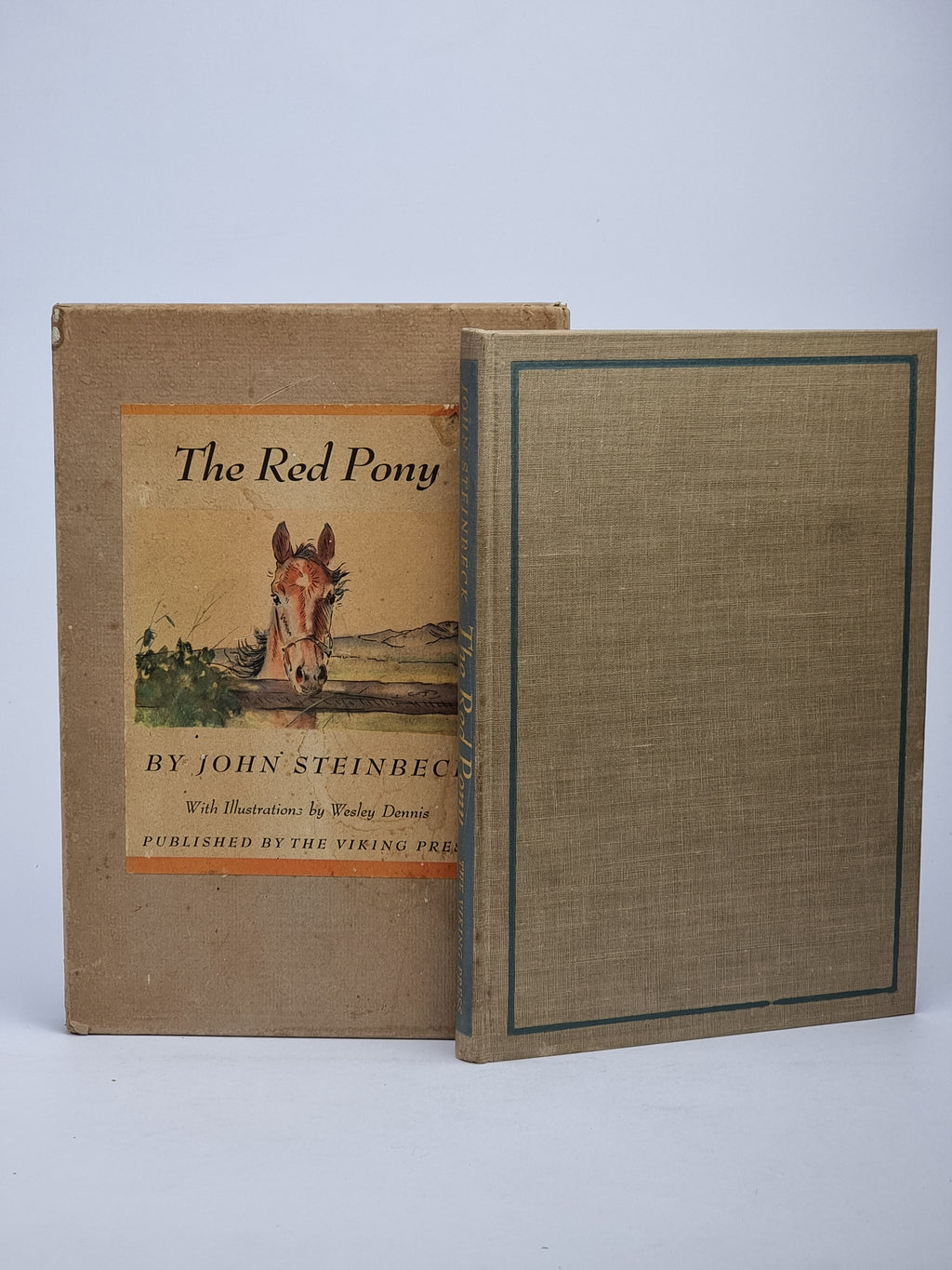 The Red Pony, John Steinbeck — 1st Illustrated Edition