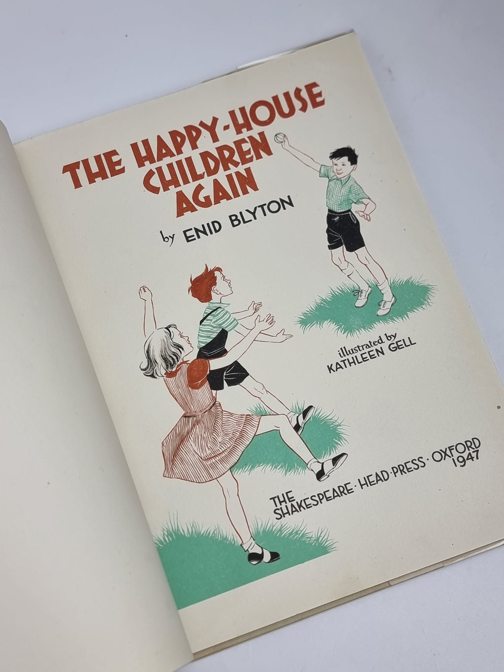 The Happy House Children Again, Enid Blyton — 1st Edition