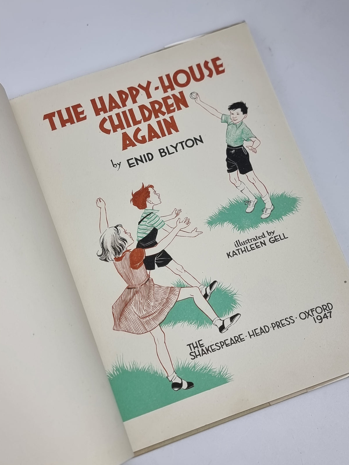 The Happy House Children Again, Enid Blyton — 1st Edition
