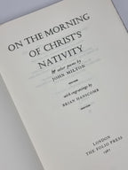 On the Morning of Christ's Nativity & other poems, John Milton