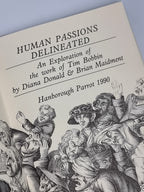 Human Passions Delineated, Diana Donald & Brian Maidment — 1st Edition